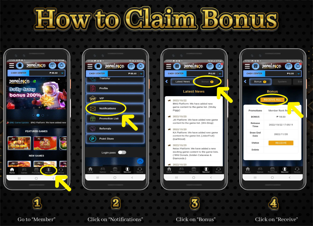 How to claim Happy Birthday Bonus